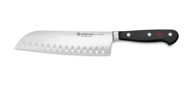 Wüsthof Classic 7" Hollow Edge Santoku Knife