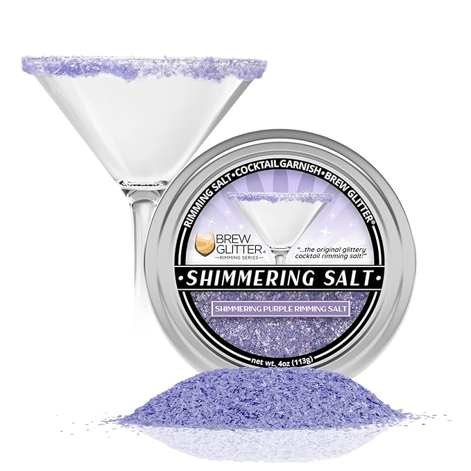 Rimming Salt - Shimmering Purple (4oz Tin)