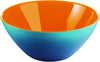 Guzzini My Fusion Blue and Orange 1.2 Quart Bowl