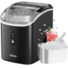 Countertop Ice Maker, Chewable Pellet Ice Machine with Self-Cleaning Function