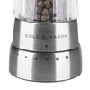 COLE & MASON DERWENT SALT & PEPPER MILL GIFT SET, STAINLESS STEEL