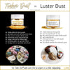 Burgundy Red Tinker Dust (5g), Edible Glitter