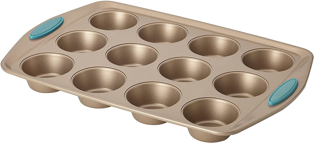 Rachael Ray Yum-o] Nonstick 12-Cup Oven Lovi n'Muffin Pan 