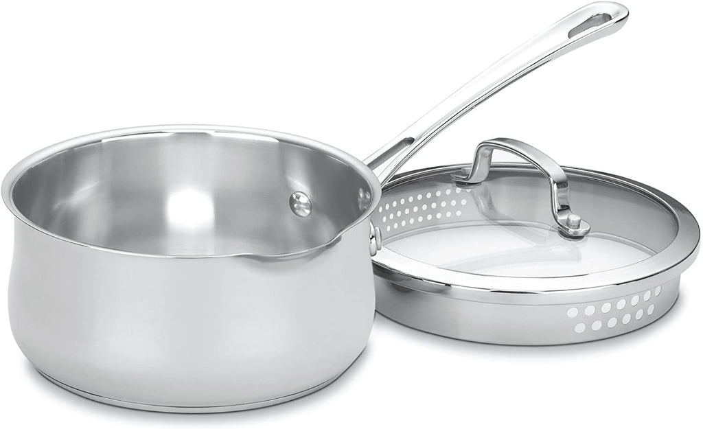 Cuisinart Stainless 2 Quart Pour Saucepan with Cover