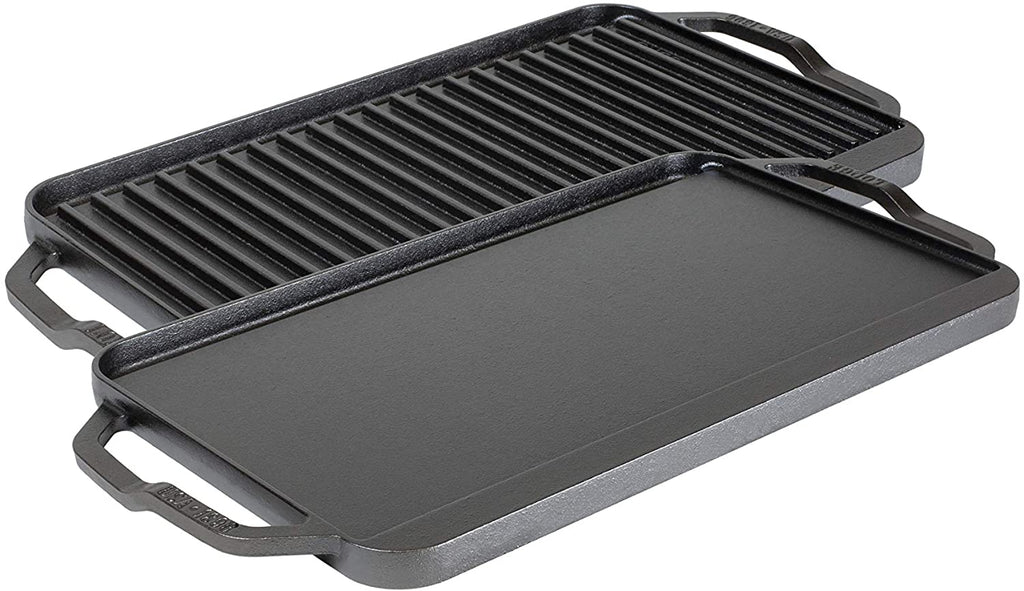 Lodge Chef Collection Reversible Grill/Griddle 19.5x10 – Barefoot Baking  Supply Co