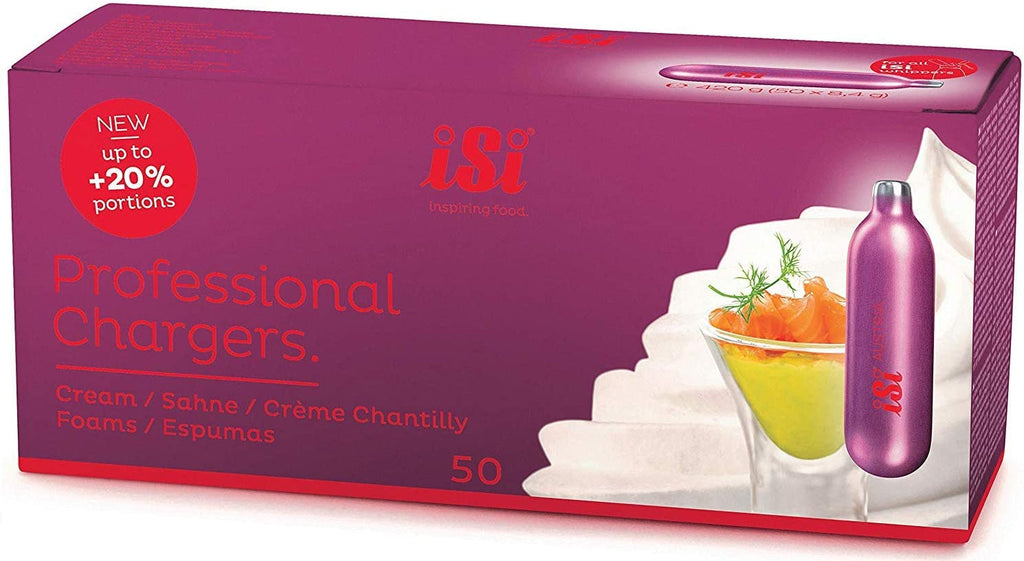 iSi Professional Cream Chargers 50-Pack
