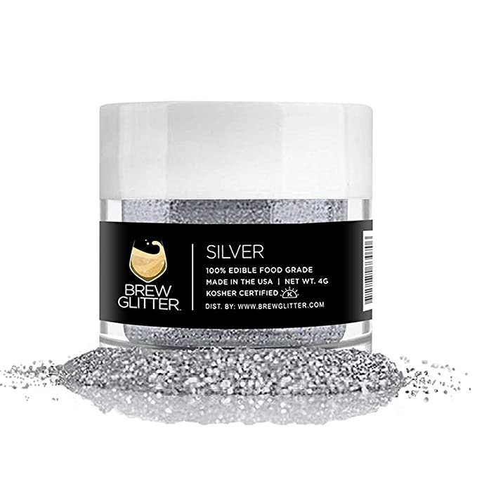 Silver Brew Glitter (4g)