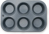 6 Cup Muffin Pan, Preferred Non-Stick