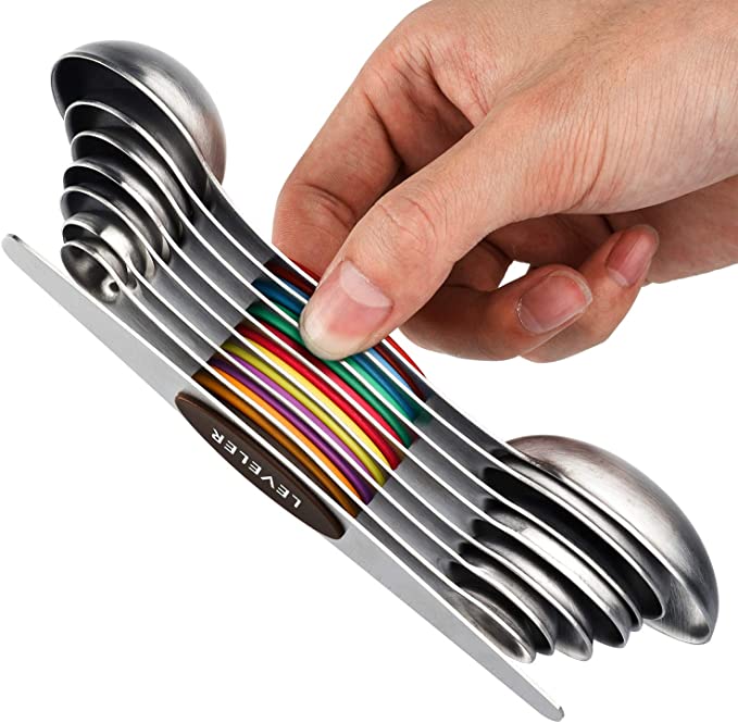 Magnetic Measuring Spoon Set of 8