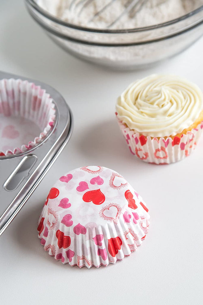 Heart Standard Cupcake Liners (Set of 50)