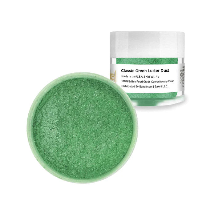 Classic Green Luster Dust (4g), Edible Glitter