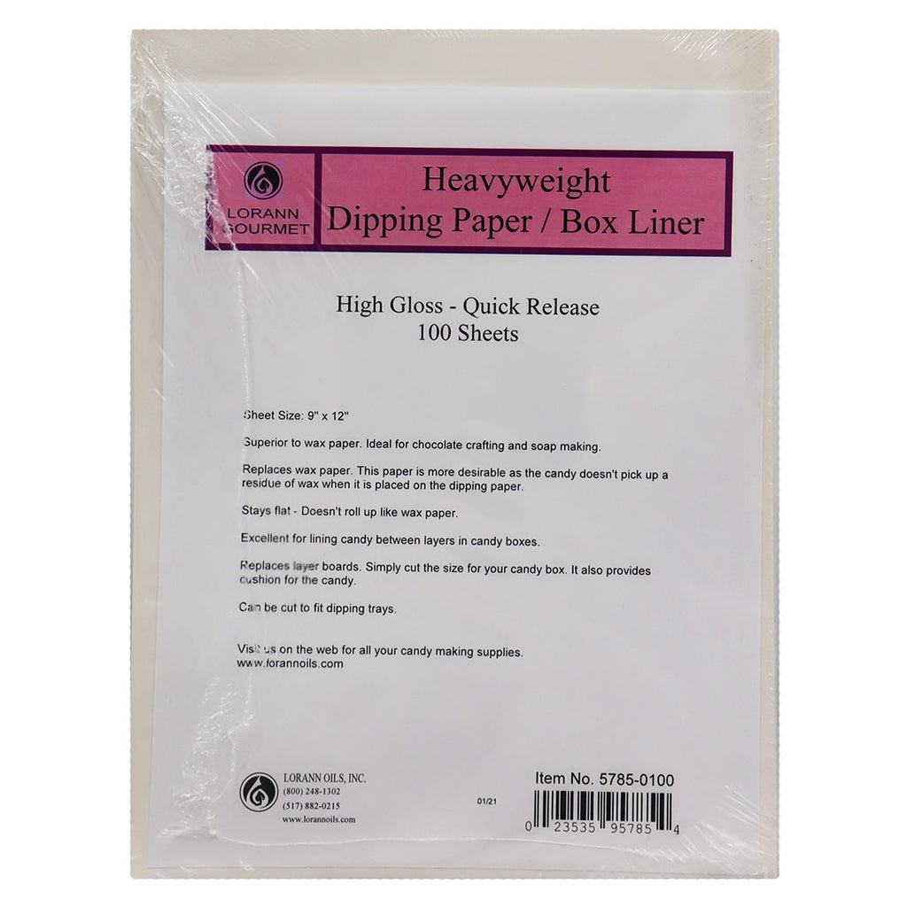 Heavyweight Dipping Paper (100 sheets)