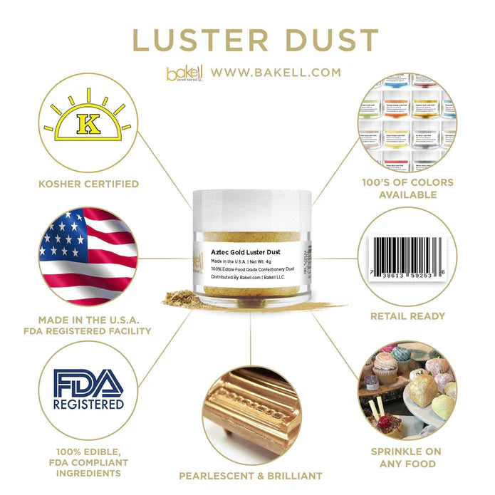 Aztec Gold Luster Dust (4g)