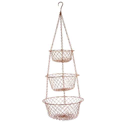 Copper Hanging Baskets