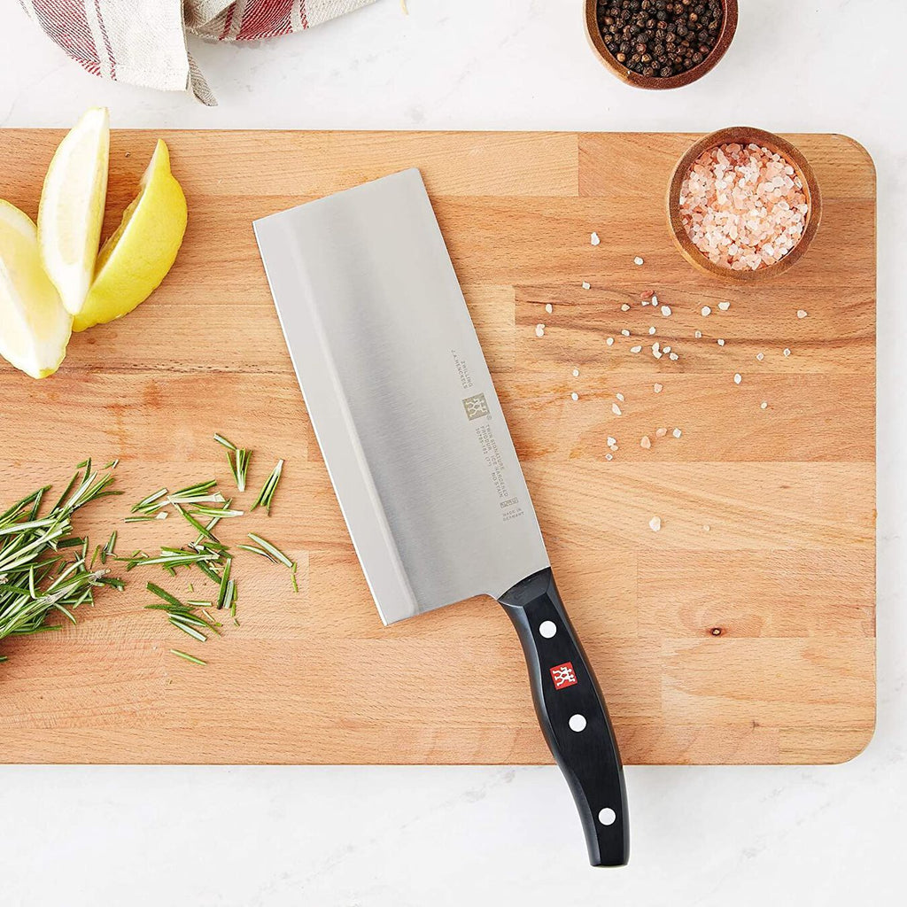 Zwilling Twin Signature Chinese Chef's Knife/Vegetable Cleaver – Barefoot  Baking Supply Co