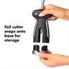 OXO SteeL Winged Corkscrew with Removable Foil Cutter