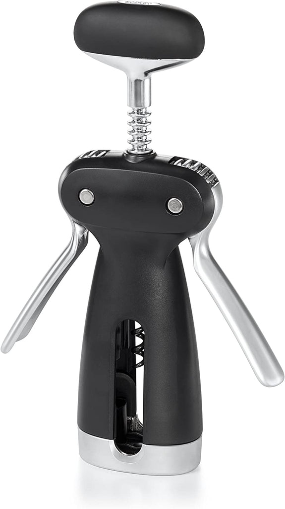 OXO SteeL Winged Corkscrew with Removable Foil Cutter