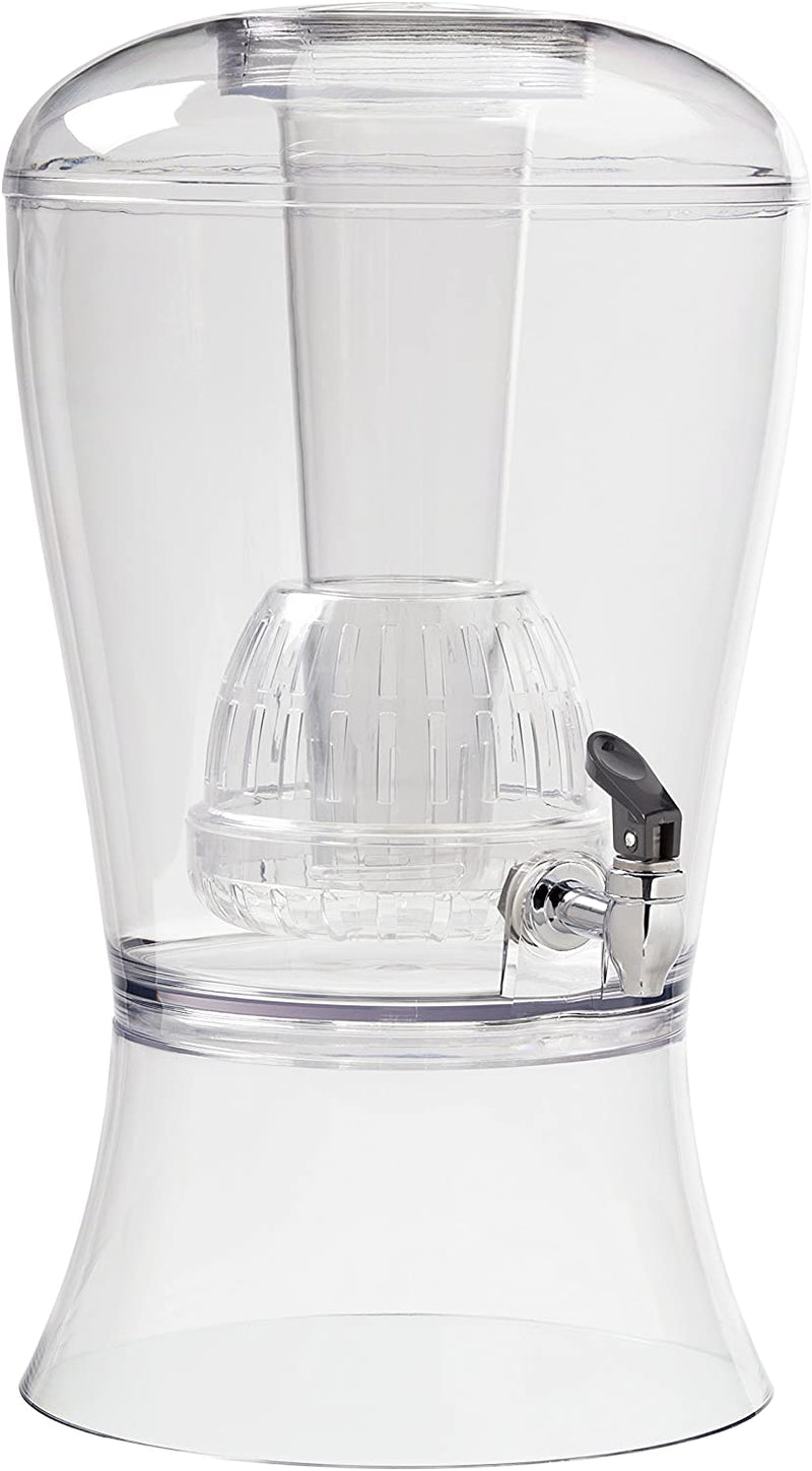 HD Designs Outdoors Acrylic Beverage Dispenser with Cups & Ice - White, 1  ct - Fry's Food Stores