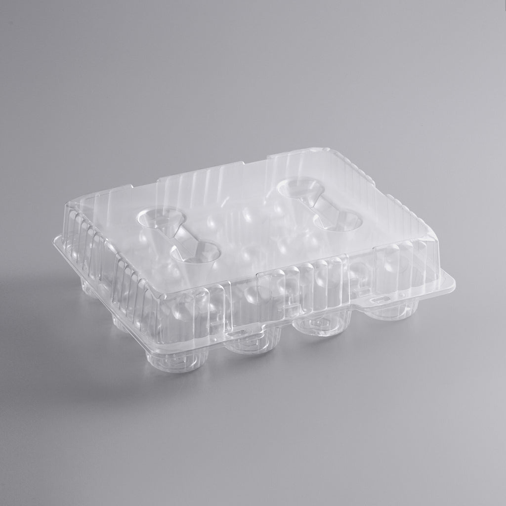 Cupcake / Muffin Container, 12 Cup, Plastic