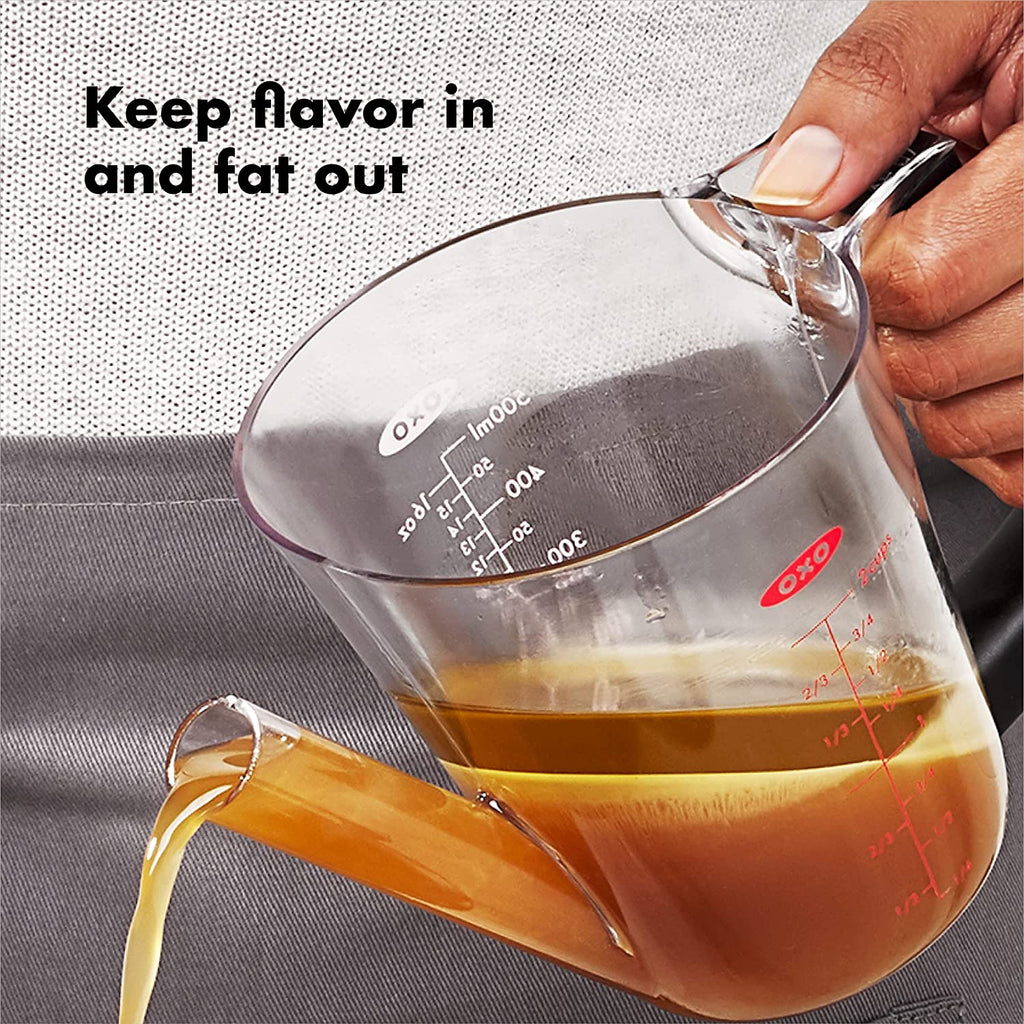 OXO Good Grips 2 Cup Fat Separator – Barefoot Baking Supply Co