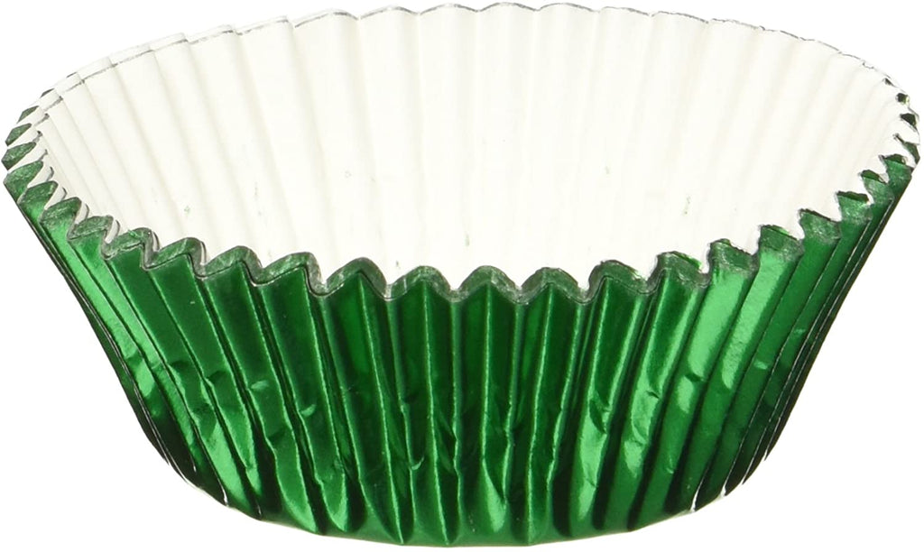 Green Foil Standard Cupcake Liners (Set of 32)