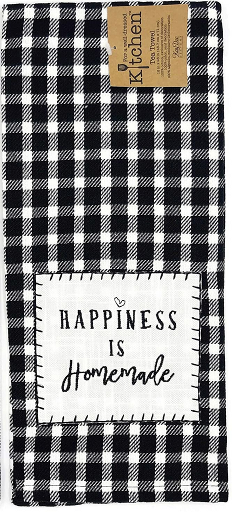 Kay Dee Designs Applique Tea Towel (happiness is homemade)