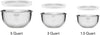 Cuisinart Set of 3 Mixing Bowls with Lids