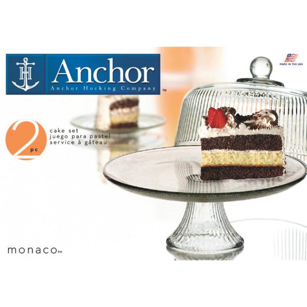 2 Piece Monaco Cake Stand/Punch Bowl