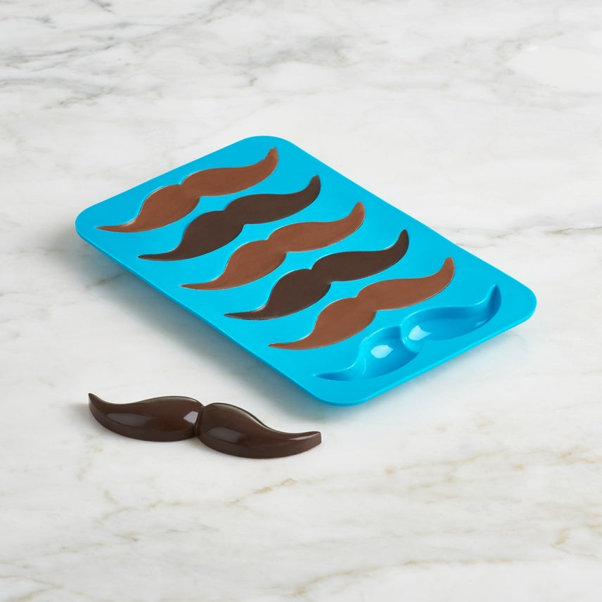 Moustache Silicone Molds Set of 2
