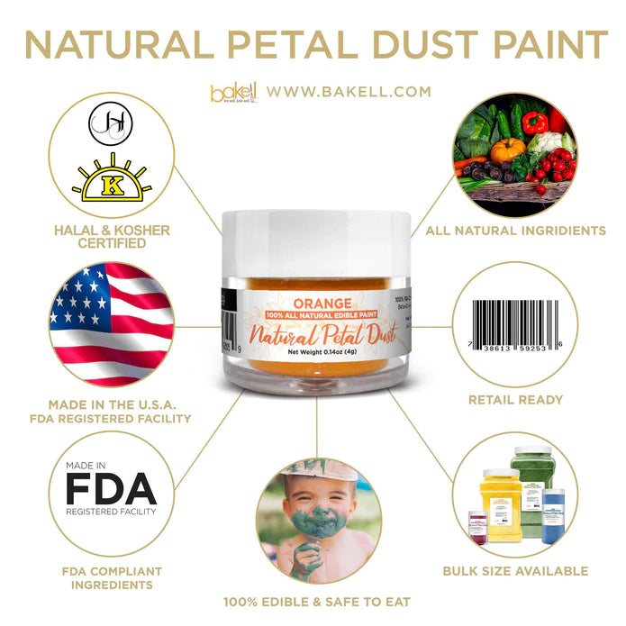 Orange Natural Petal Dust (4g)