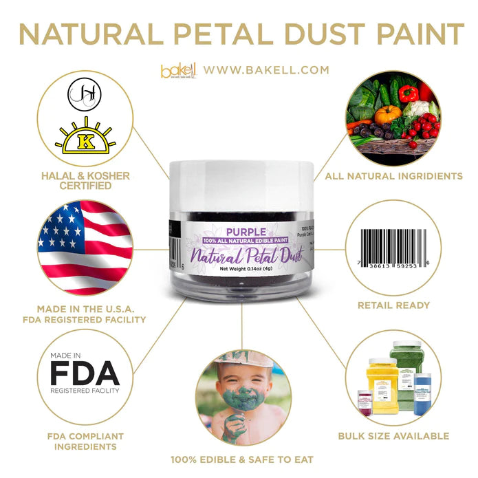 Purple Natural Petal Dust (4g)