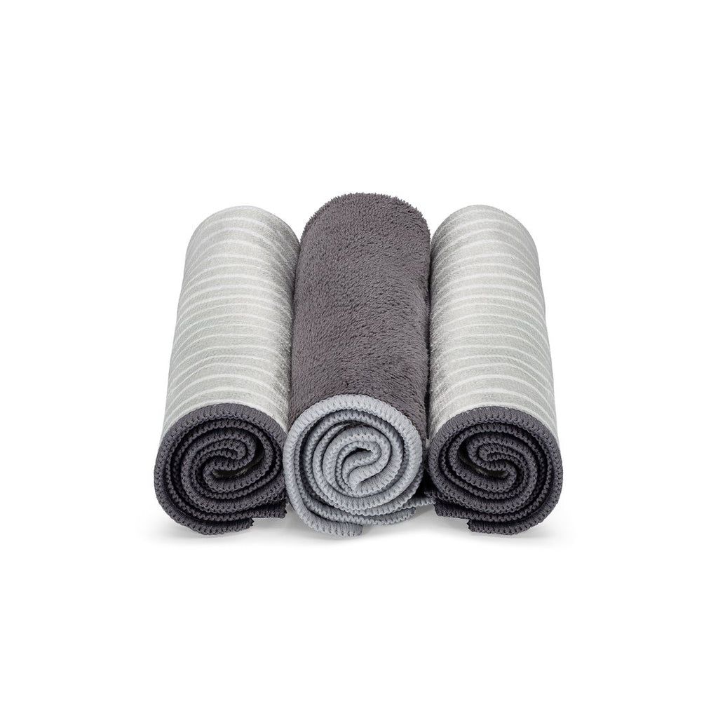 RENEW Recycled Microfiber All-Purpose Cloths (Gray)