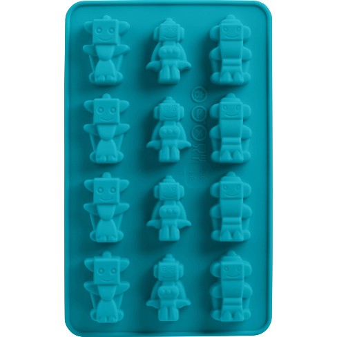 Robot Silicone Molds Set of 2