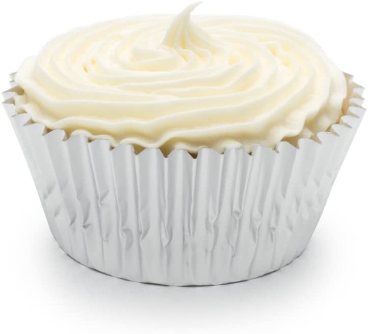 Silver Foil Cupcake Liners (Set of 32)