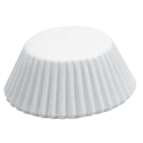 White Large Cupcake Liners (Set of 50)