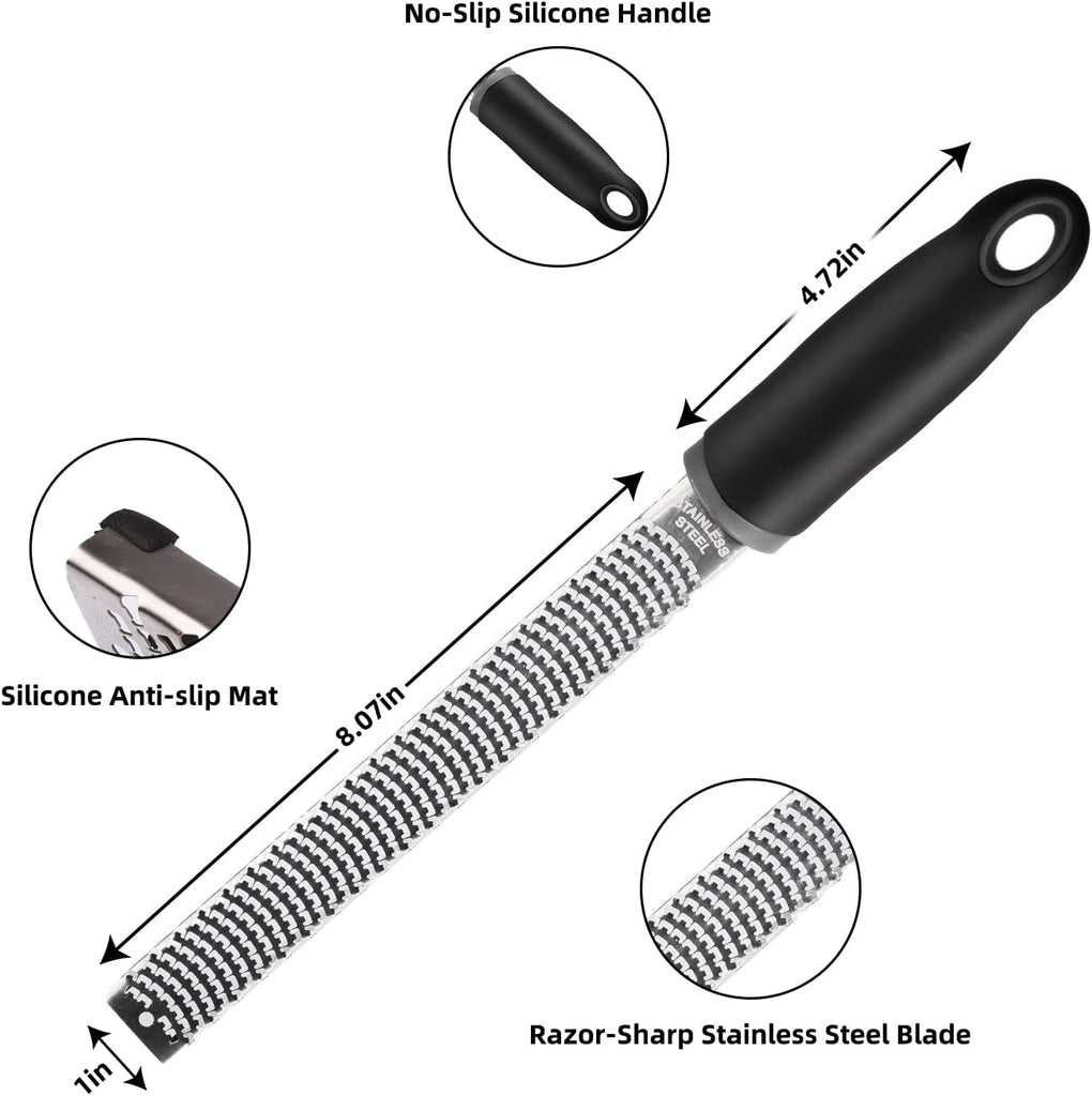 3 Pack Zester, Stainless Steel